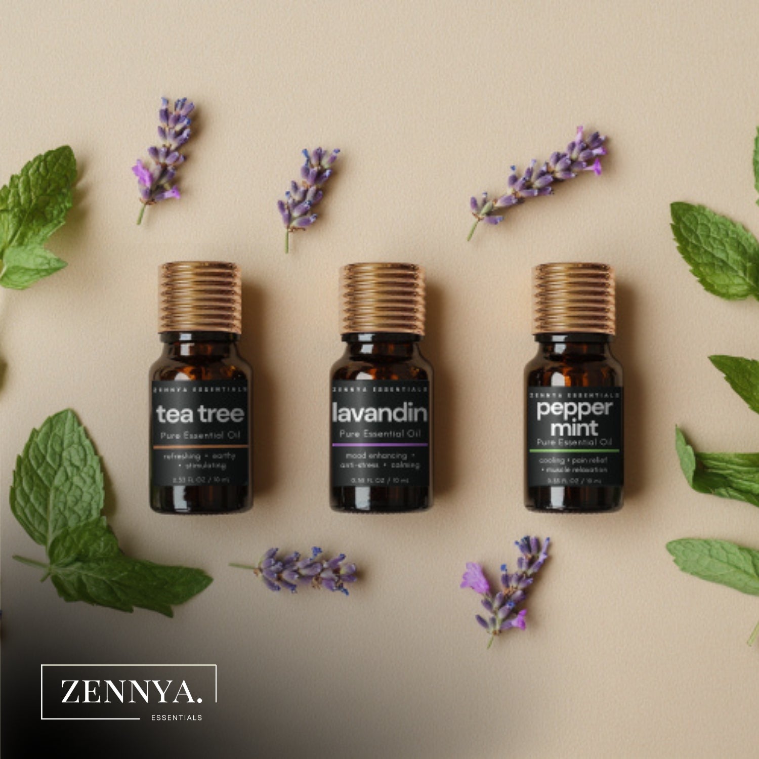 Pure Essential Oils Set