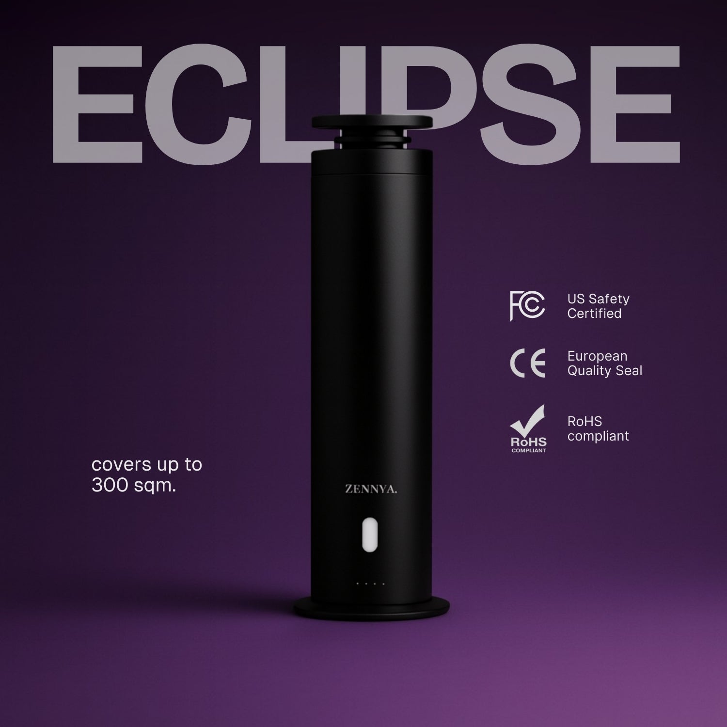 Zennya® Eclipse 2.0 Diffuser with 5-Star Hotel Fragrance inspired by Shangrila Set