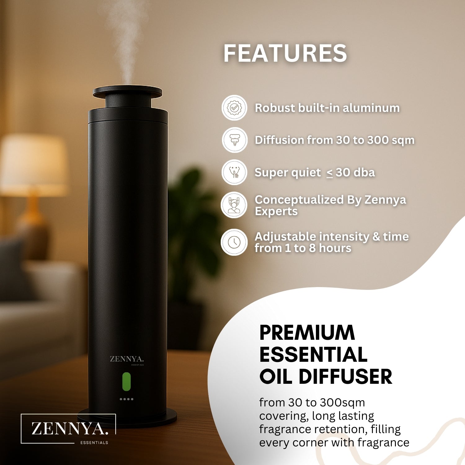 Zennya® Eclipse 2.0 Premium Diffuser
