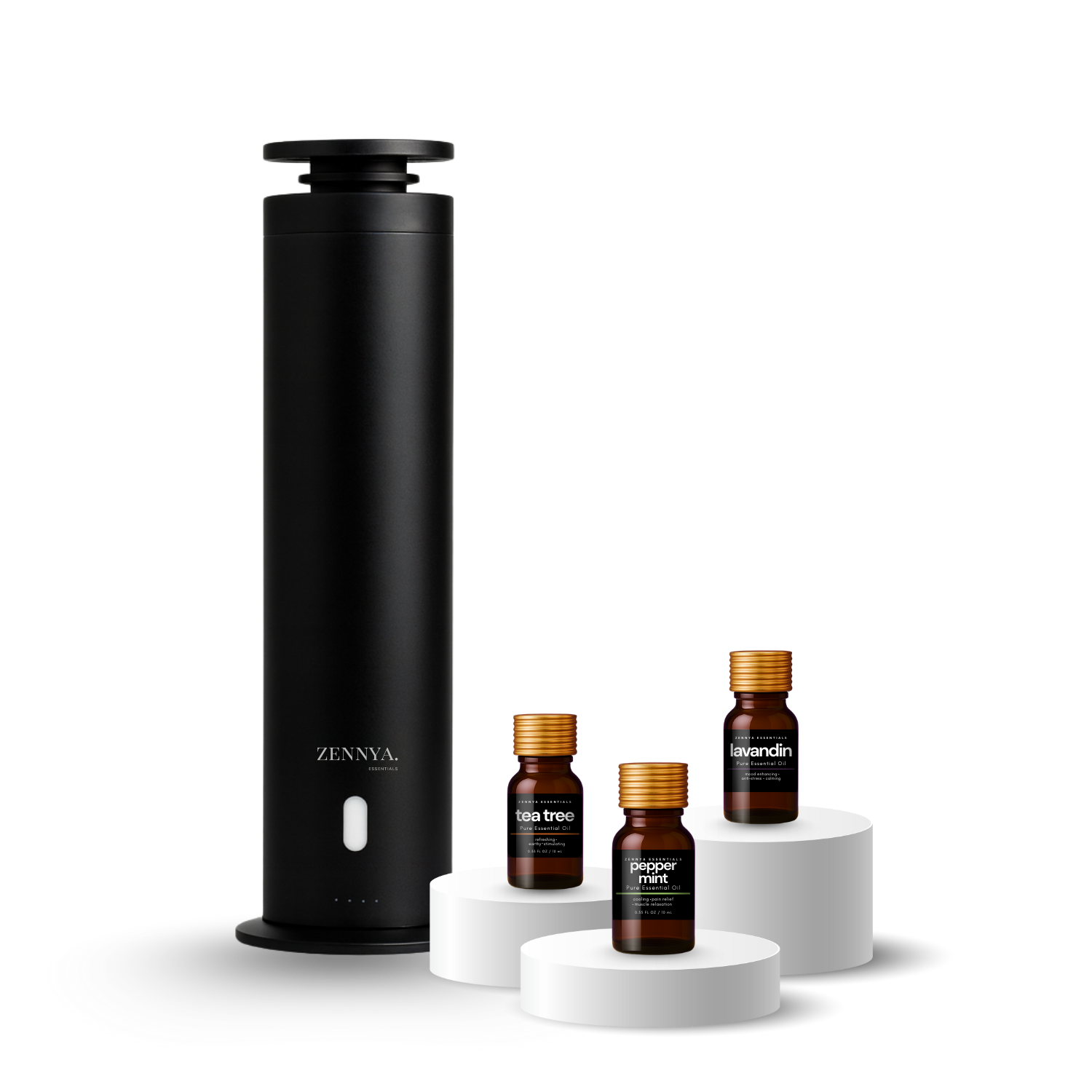 Zennya® Eclipse 2.0 Diffuser & Essential Oils Set