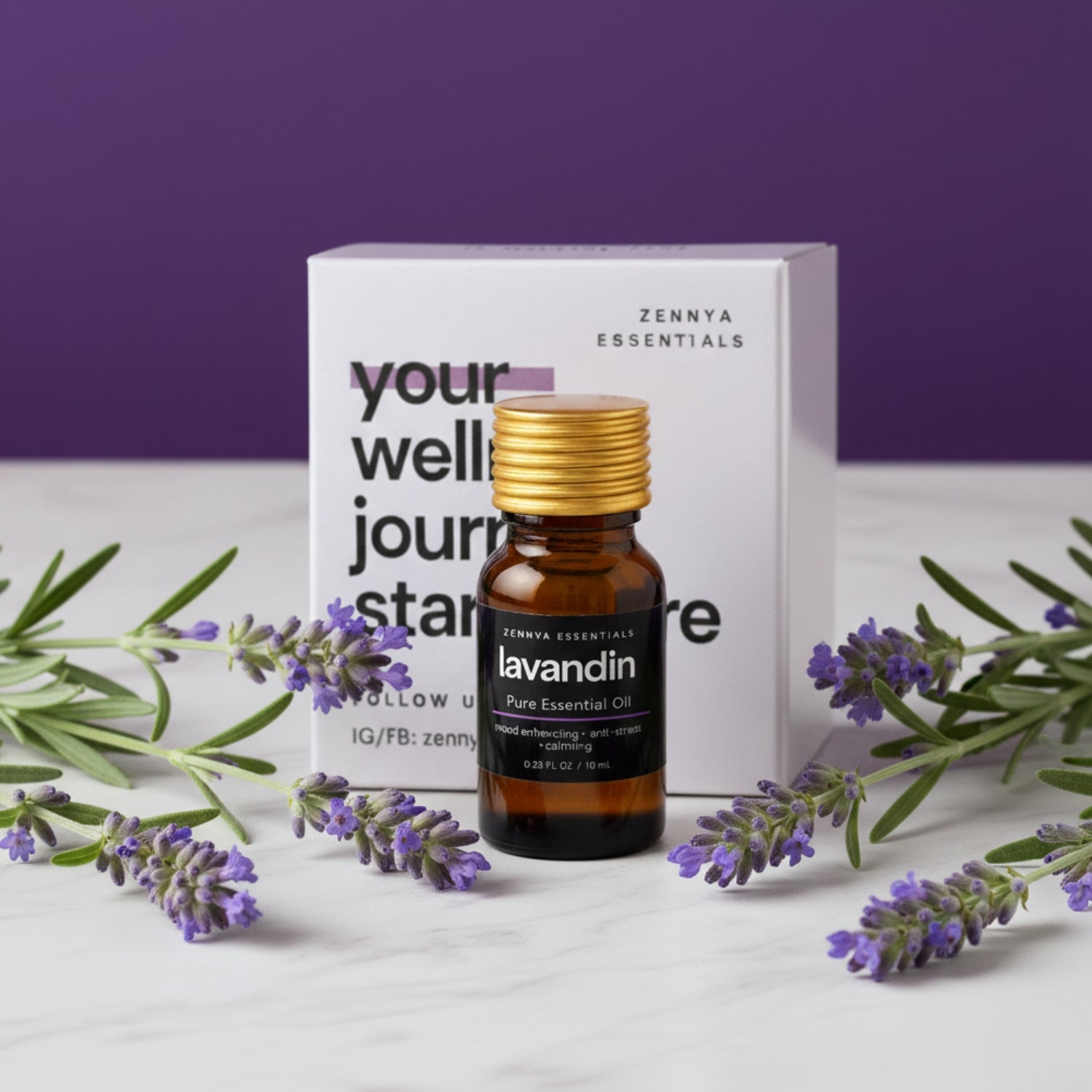 Zennya Lavandin Pure Essential Oil